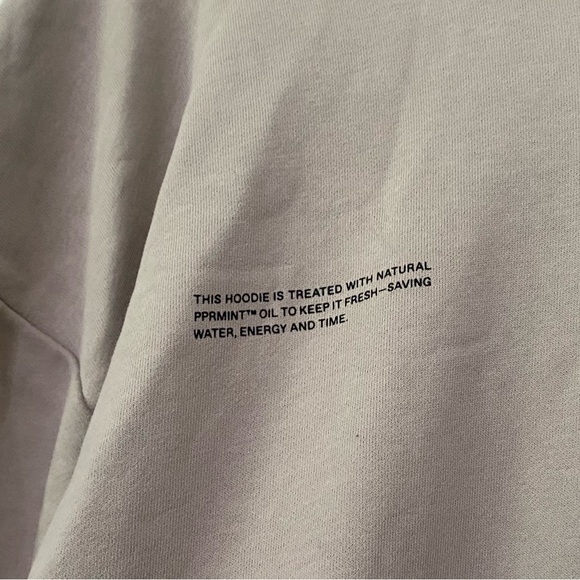 NWT PANGAIA Organic Logo Print Hoodie Sweatshirt L - Picture 7 of 16